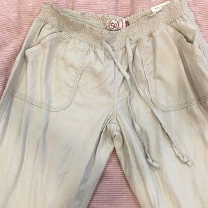 Smocked beach pants NEW